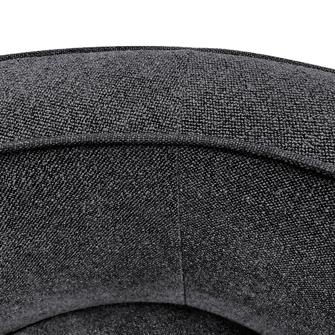 Harper Swivel Chair - Dark Grey