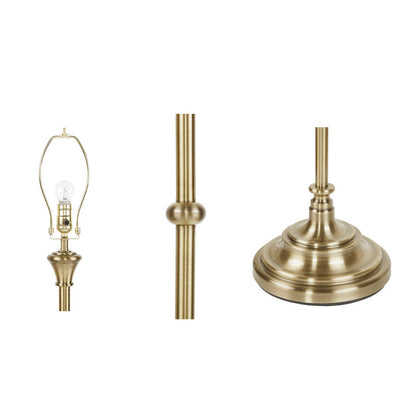 Aelorian Floor Lamp 59"H - Antique Brass