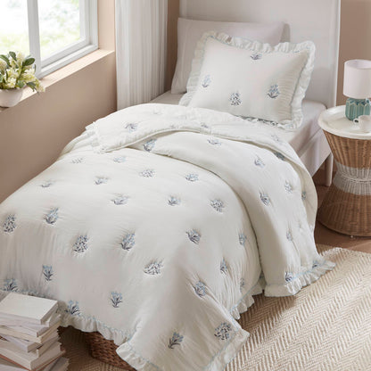 Aglaia Quilt Set - Blue