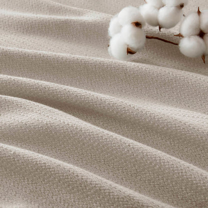 Liquid Cotton Blanket - Beige