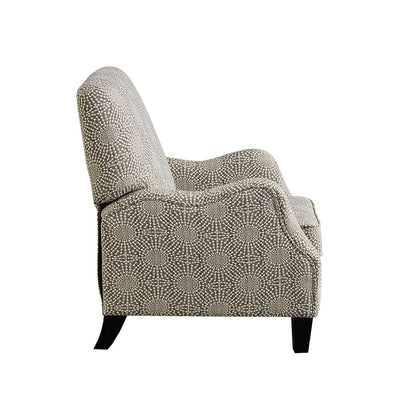 Hoffman Push Back Recliner - Beige Multi