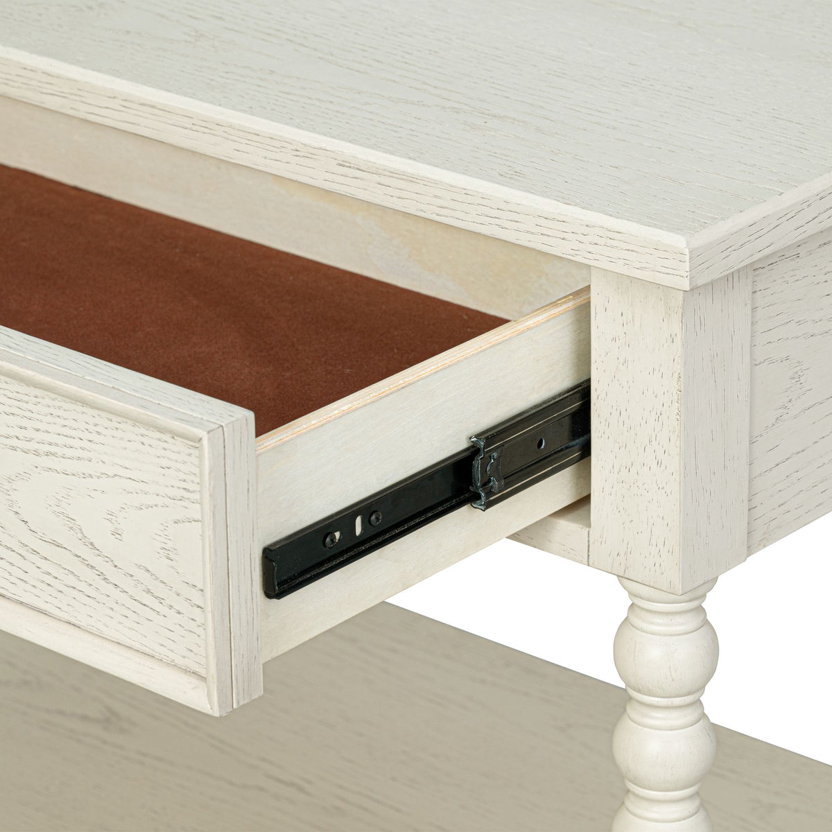 Beckett Large Nightstand - Antique Cream
