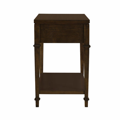 Kenna Nightstand - Dark Coffee