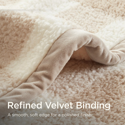 Burlington Berber Blanket - Tan Buffalo