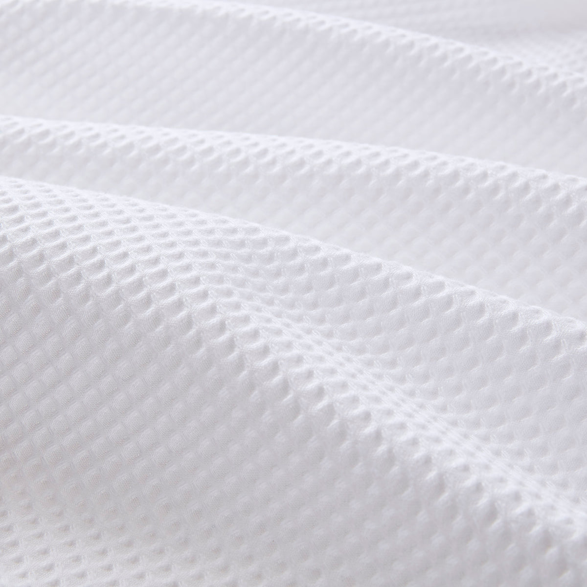 Waffle Premium Bath Robe - White