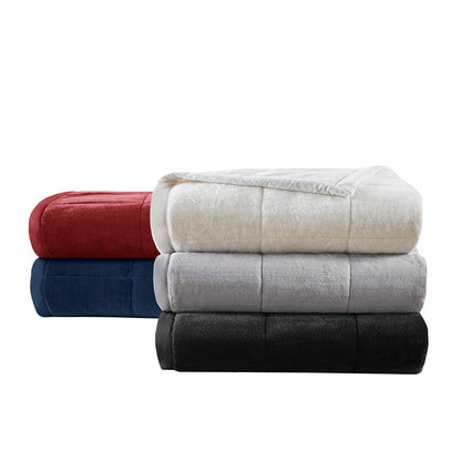 Coleman Reversible HeiQ Smart Temperature Down Alternative Blanket - Ivory