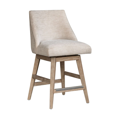 Winfield Swivel Counter Stool - Cream