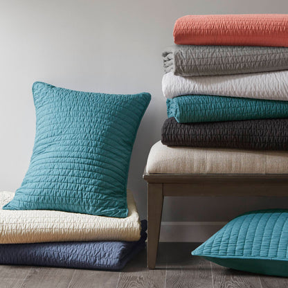 Keaton Quilt Set - Navy