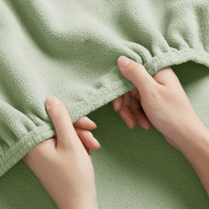 Micro Fleece Sheet Set - Green