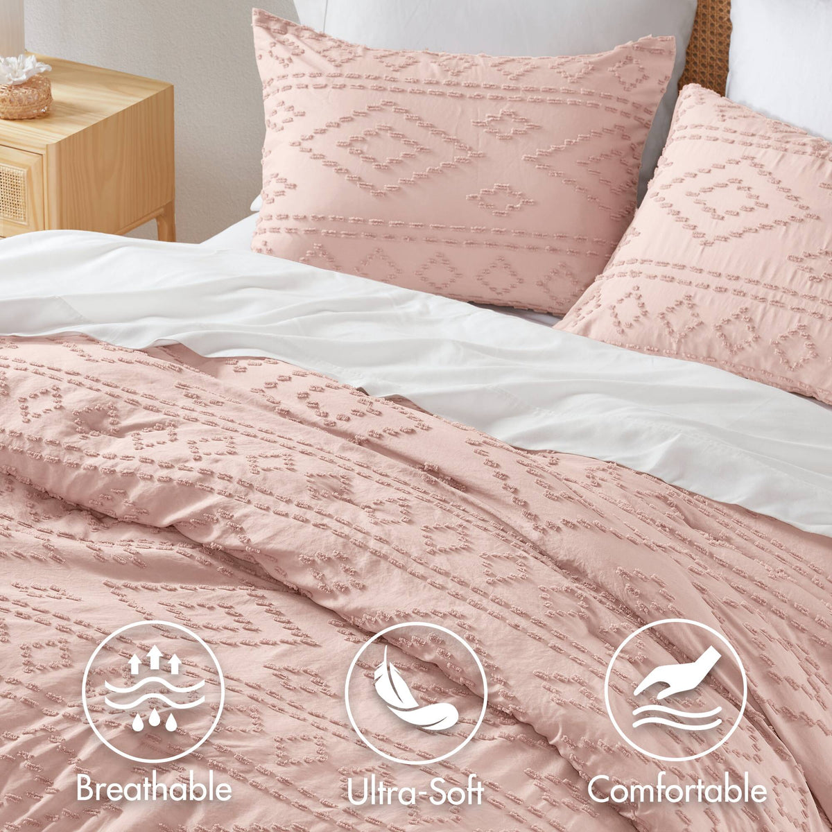 Gigi Comforter Mini Set - Pink