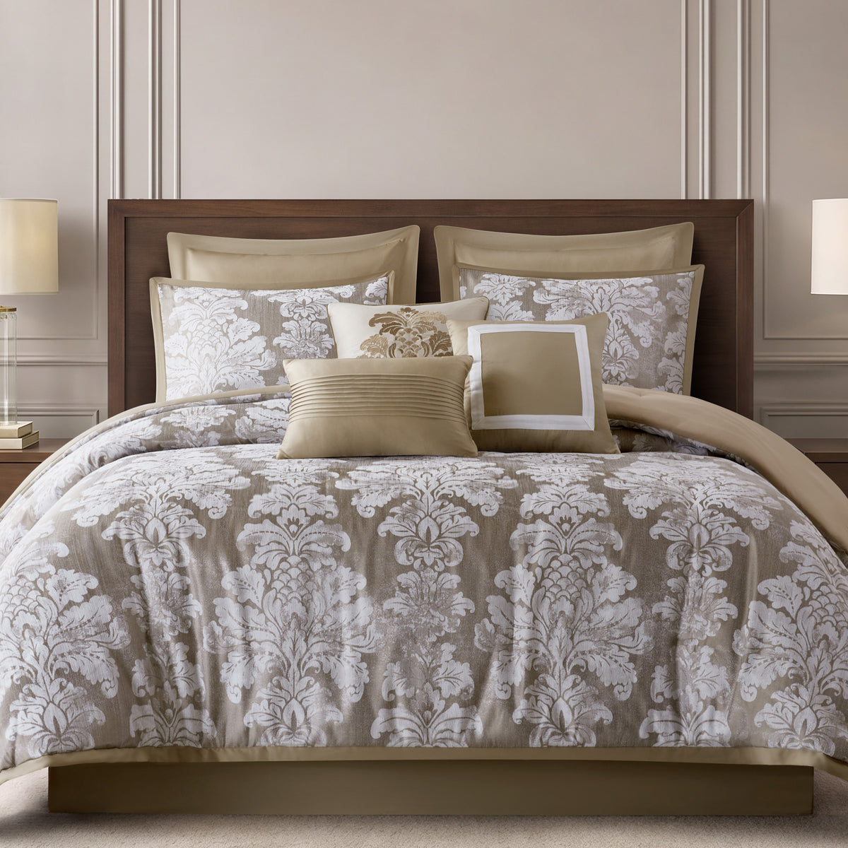 Tristan Bedding Collection - Tan