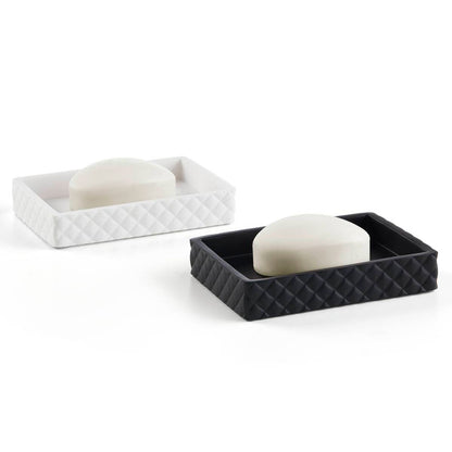 Resin Bath Accessories set - White