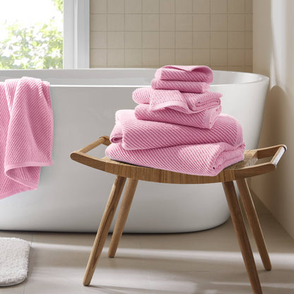 Diagonal Ribbed - Pink
