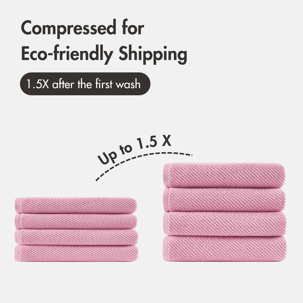 Diagonal Ribbed - Pink