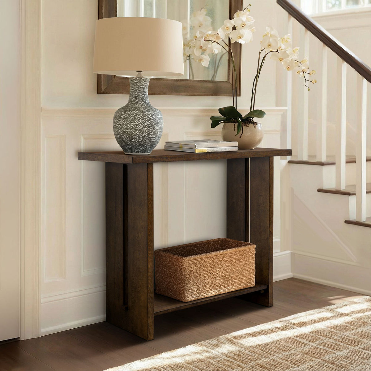 Shiloh Console Table - Brown