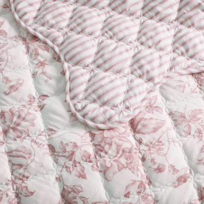 Adele Quilt Set - Pink