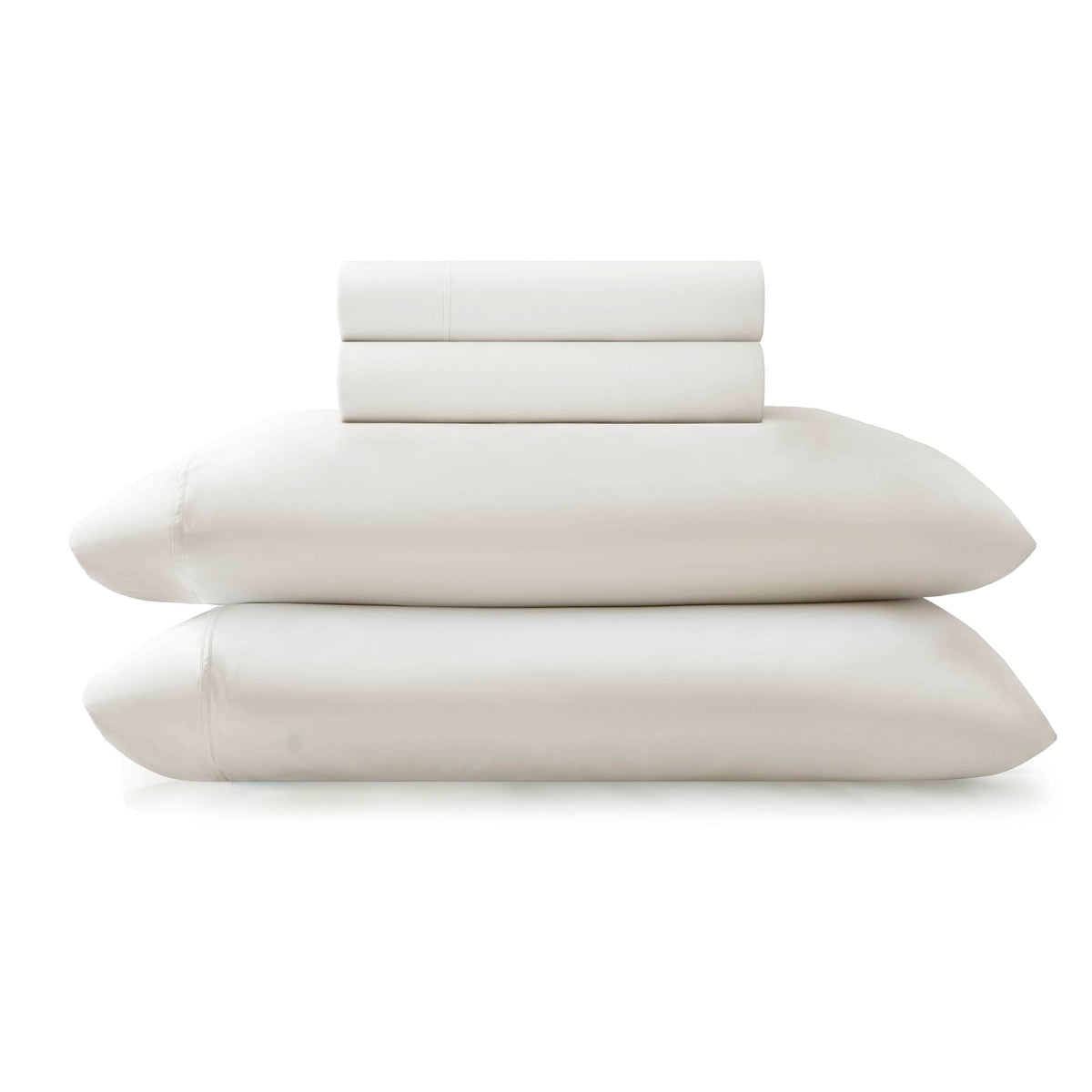 Cooling Stretch Jersey Sheet Set - White