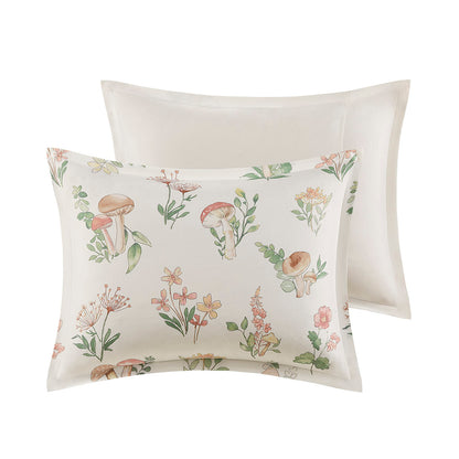 Gwen Mushroom Garden Comforter Set - Green