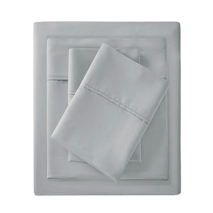 1500 Thread Count Cotton Blend 4 PC Sheet Set - Grey