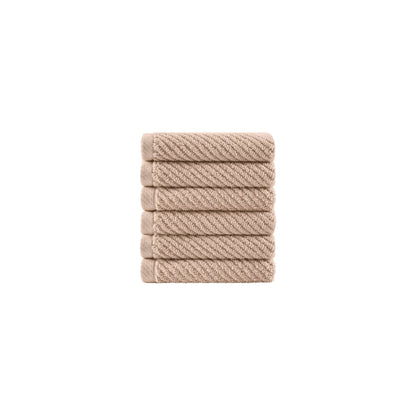 Diagonal Ribbed - Beige