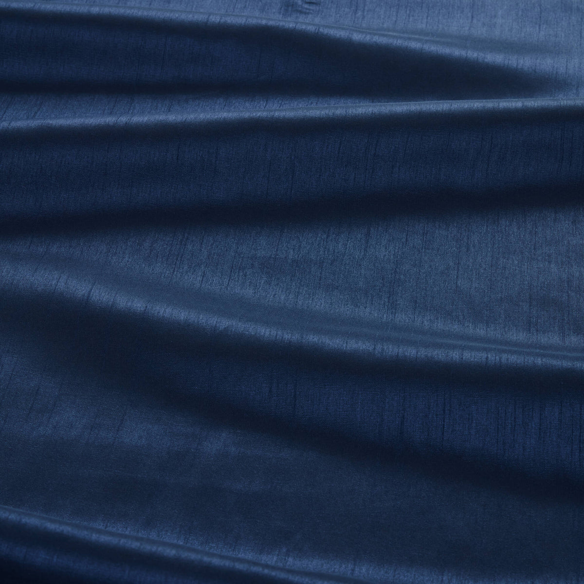 Amherst Faux Silk Shower Curtain - Navy