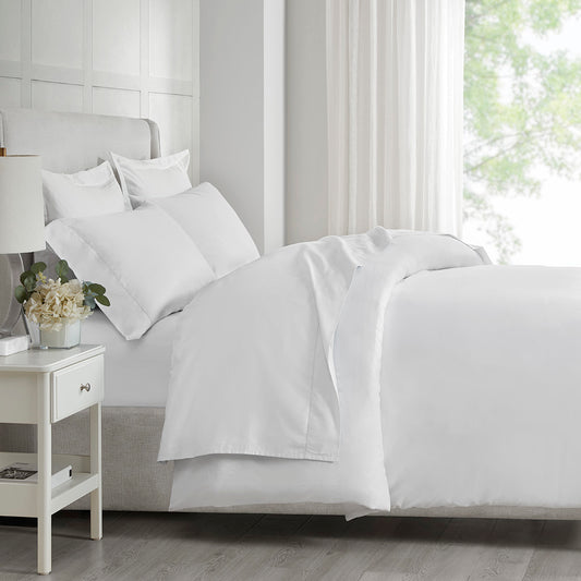 500 Thread Count Egyptian Cotton Deep Pocket Sheet Set - White