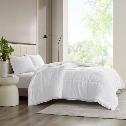 Winfield 300 Thread Count Cotton Shell Luxury Down Alternative Comforter - White