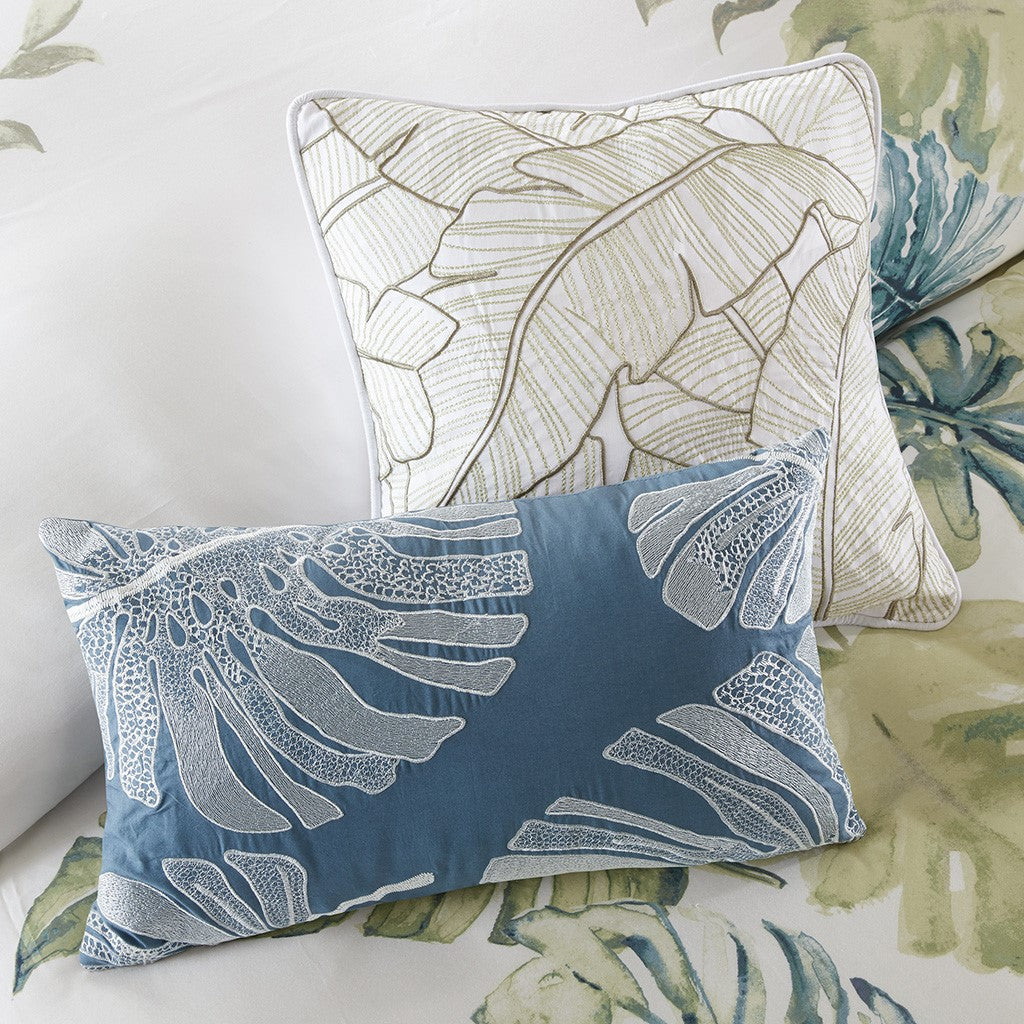 Lorelai Cotton Printed 5 Piece Duvet Cover Set