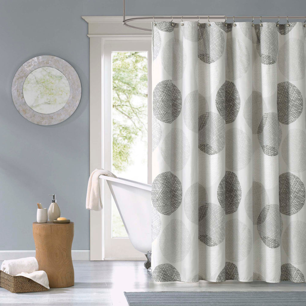 Knowles Shower Curtain - Grey