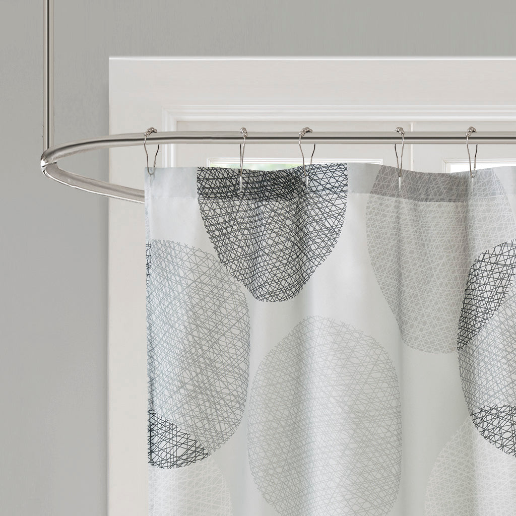 Knowles Shower Curtain - Grey