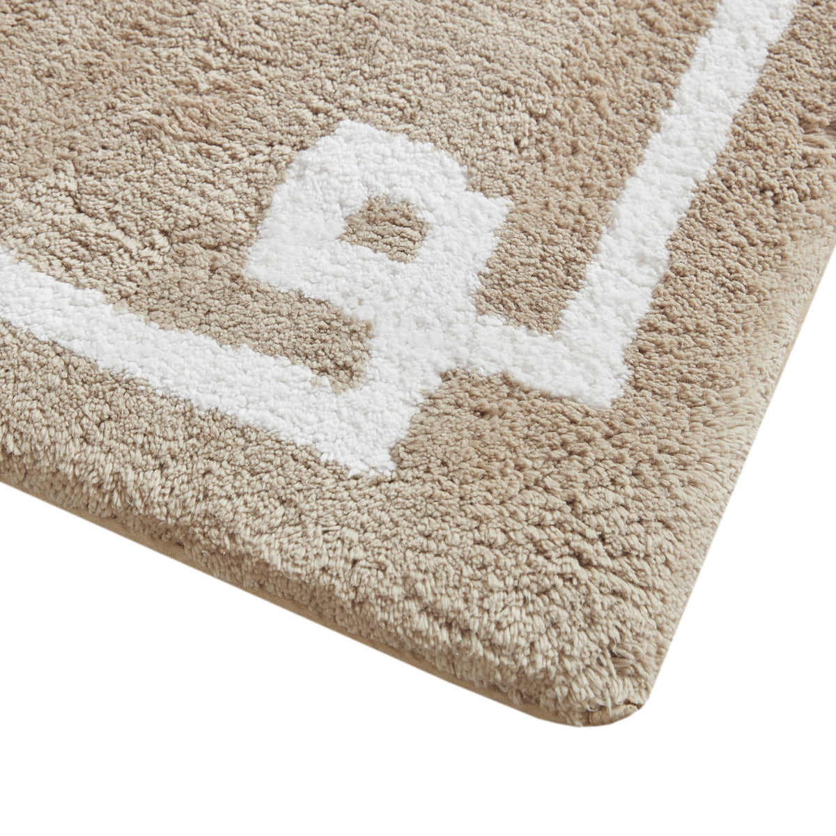 Evan Cotton Tufted Bath Rug - Taupe