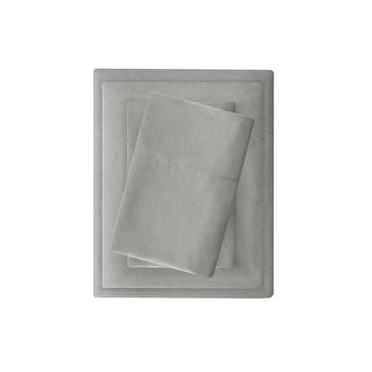 Luxurious Brushed Microfiber Deep Pocket Sheet Set - Grey