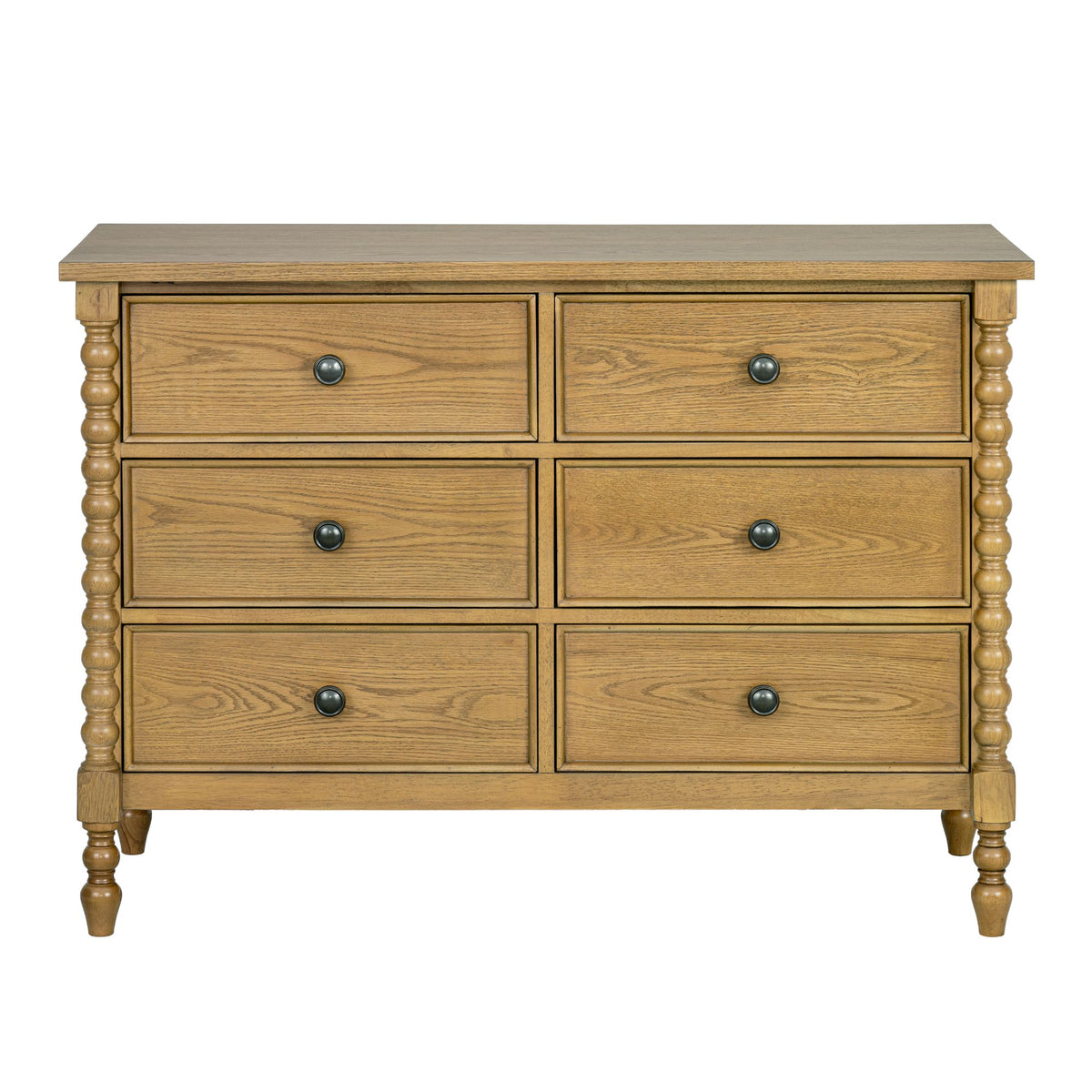 Beckett 6-drawer dresser (46"W) - Natural