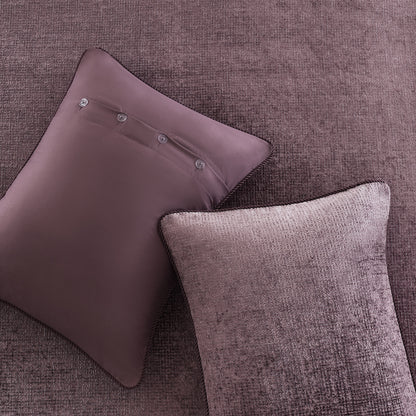 Sterling Jacquard Collection Oversized Duvet Style Comforter Set - Mauve