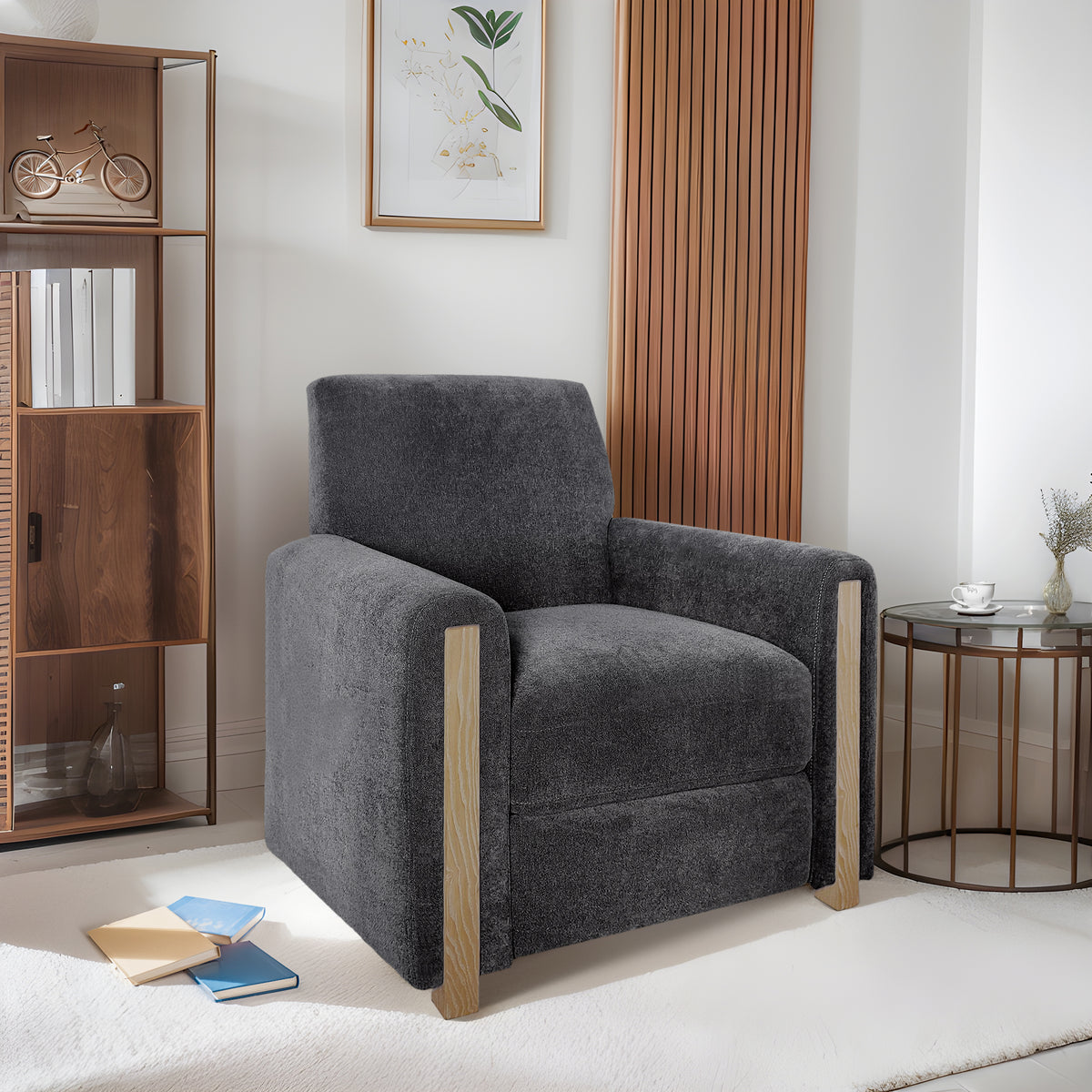 Scarlett Recliner - Grey