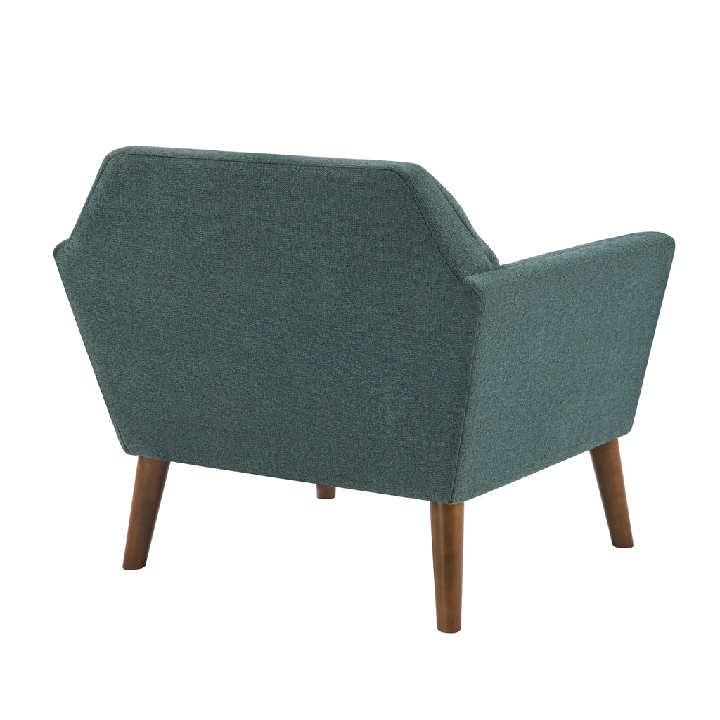 Newport Wide Mid-Century Modern Lounge Chair - Teal