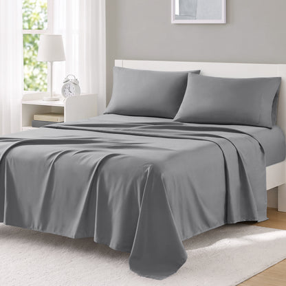 Microfiber All Season Soft Touch Sheet Set - Charcoal