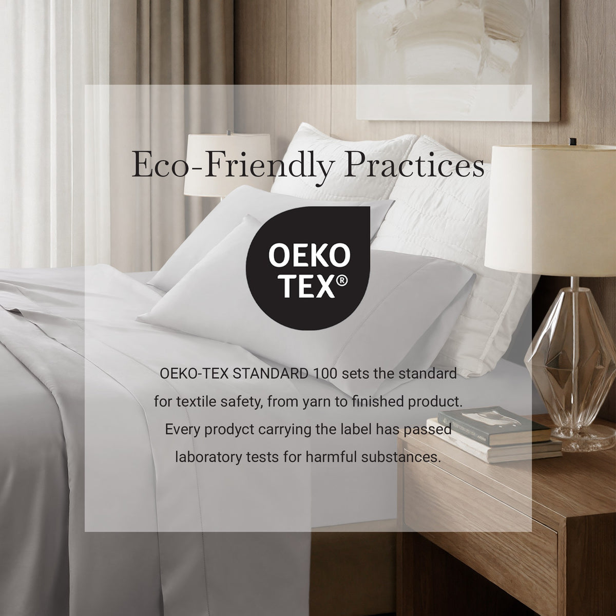 Elina Supima Cotton Sheet Set - Grey