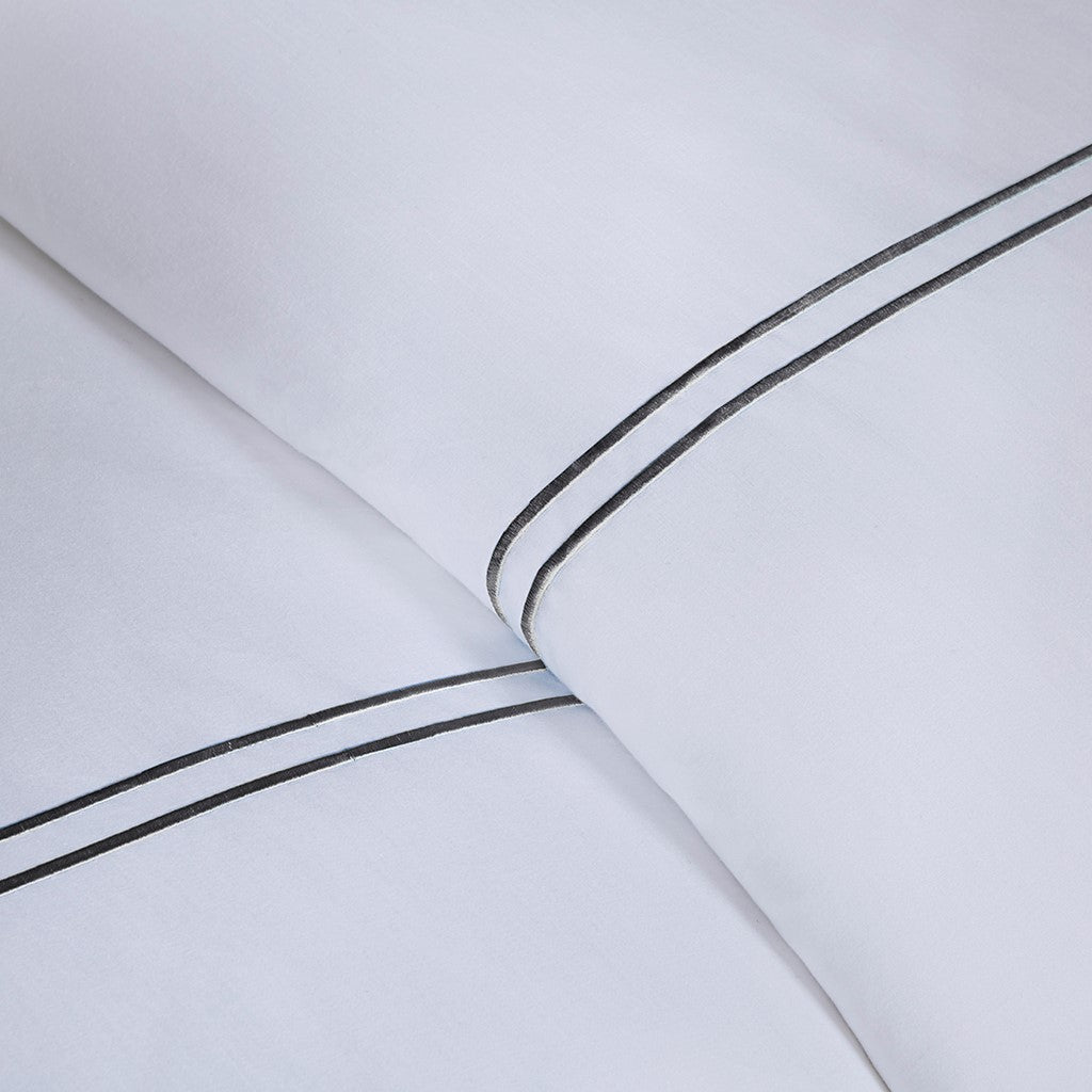Luxury Collection 1000 TC Embroidered Cotton Sateen 5 PC Comforter Set
