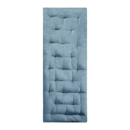 Edelia Poly Chenille Lounge Floor Pillow Cushion - Aqua