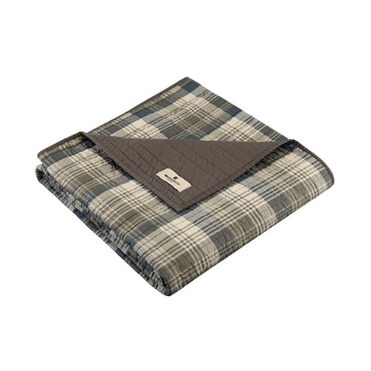 Tasha Quilted Throw - Tan