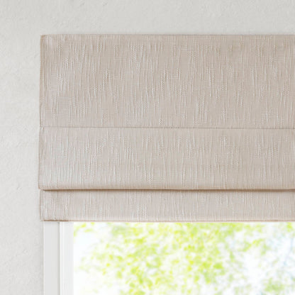 Quincy Cordless Roman Shade - Linen
