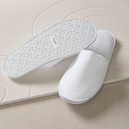 Terry Essential Slippers - White