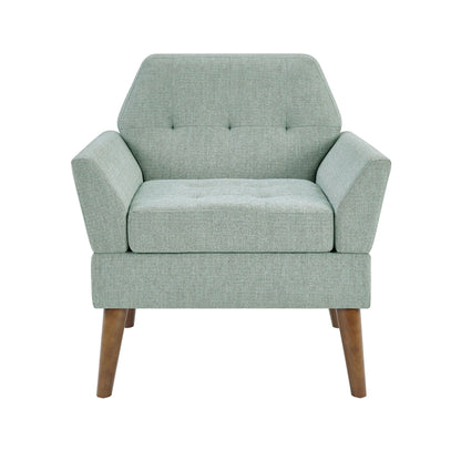 Newtin Mid-Century Modern Lounge Chair - Light Blue