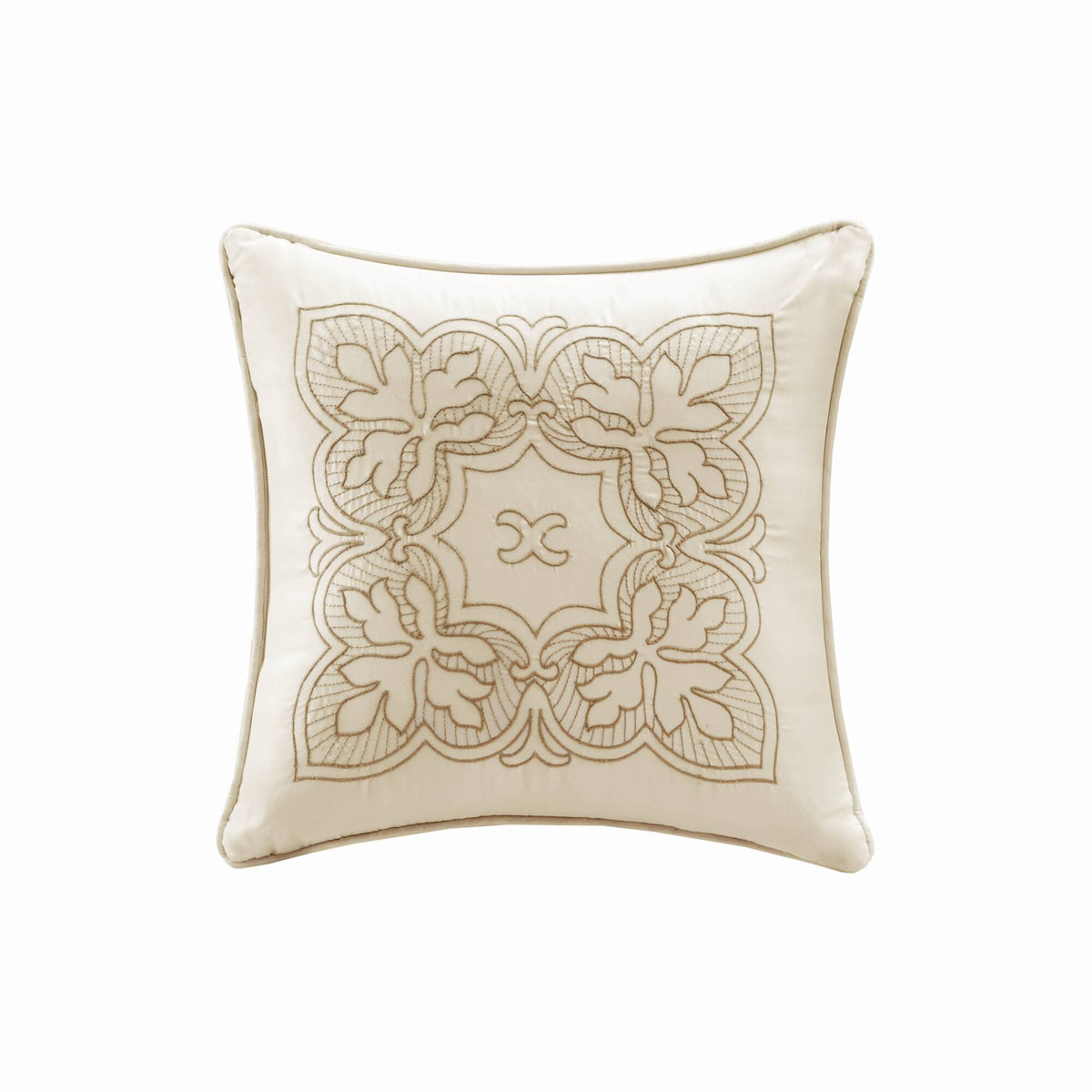 Tuscany 6 Piece Reversible Scalloped Edge Daybed Cover Set - Cream