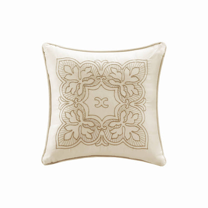 Tuscany 6 Piece Reversible Scalloped Edge Daybed Cover Set - Cream