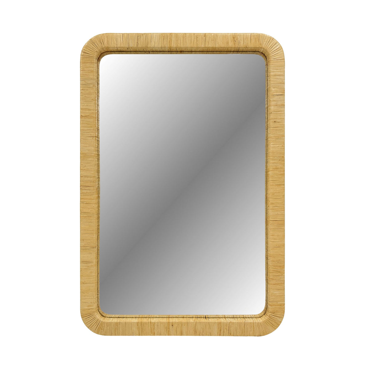 Nova Natural Rattan Wall Mirror - Natural