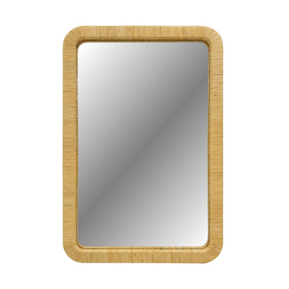 Nova Natural Rattan Wall Mirror - Natural