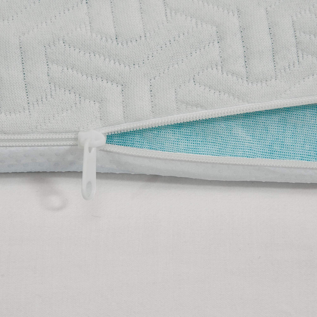 3" Gel Memory Foam with 3M Cover White Mattress Topper Mattress Topper By Olliix/JLA HOME (E & E Co., Ltd)