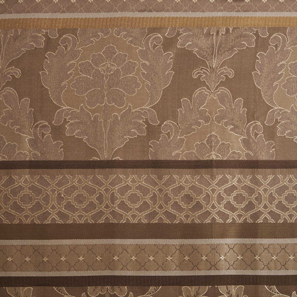 Bellagio Jacquard Shower Curtain - Brown